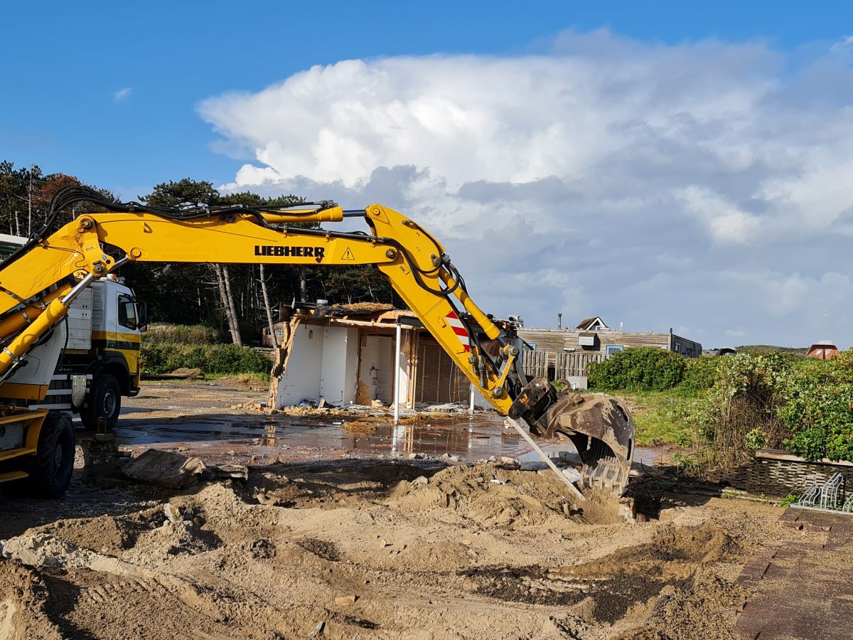 Nieuwbouw stortemelk, Campings